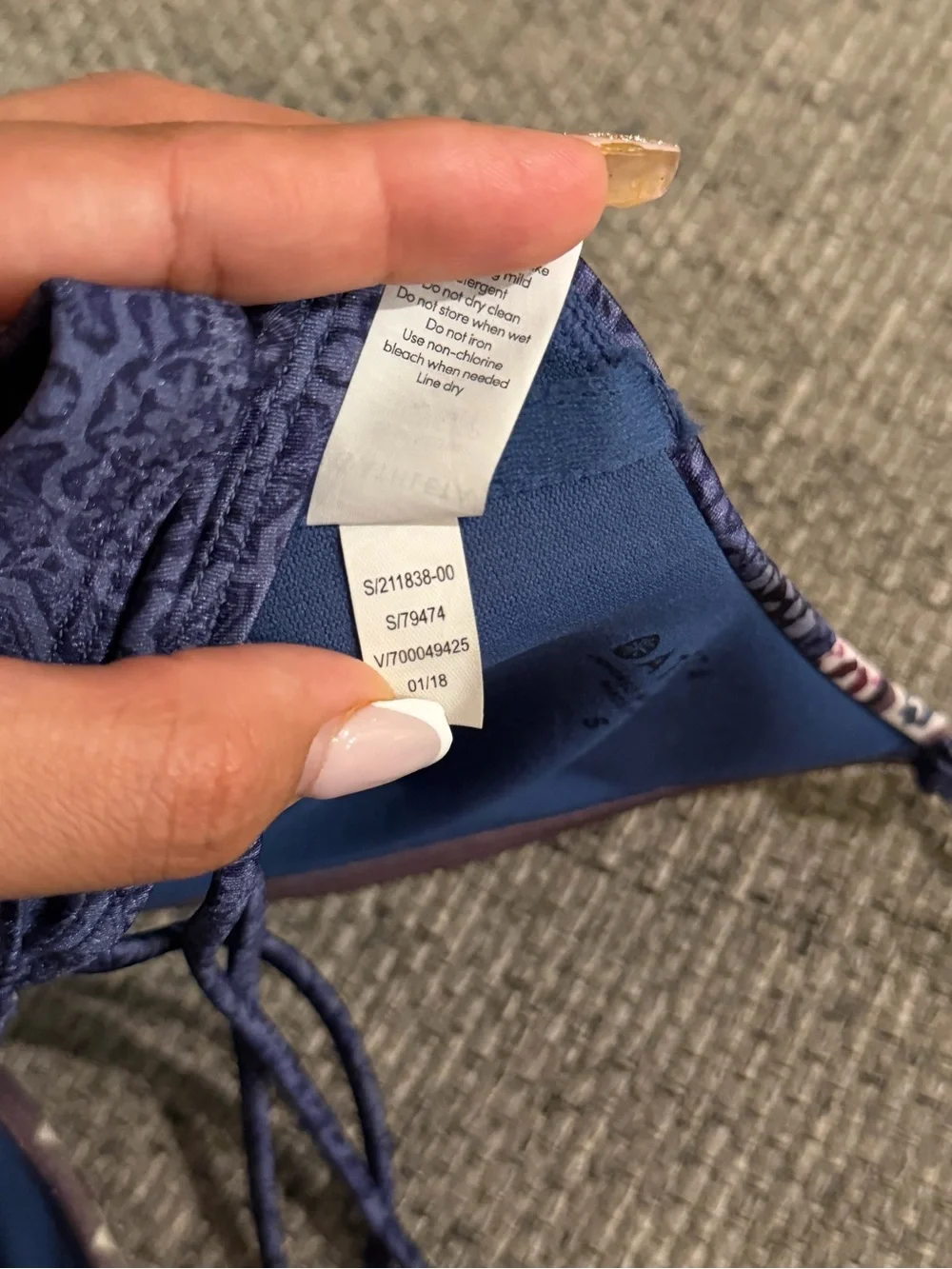 Bundle Of Two Athleta Bikini Tops